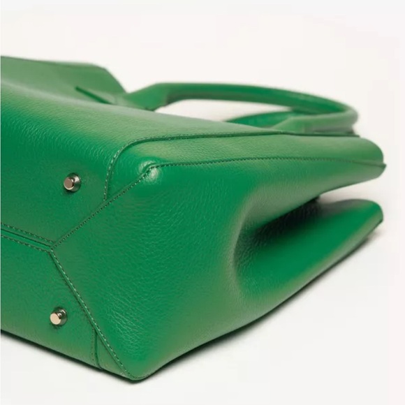 M Gemi The Elena Medio Tote in Jewel Green - Picture 6 of 16